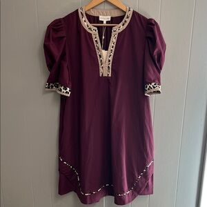 NWT Entro Dress XL Super Cute! Animal Print